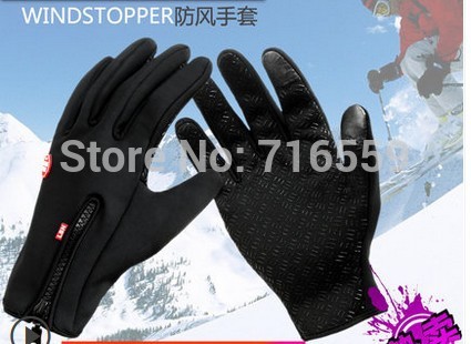  ŷ  Ű,   尩, ܿ  ȭ WINDSTOPPER ߿  尩 ġ/Touch Screen Windstopper Outdoor Sports Gloves For Men Women in Winter, For Cyclin
